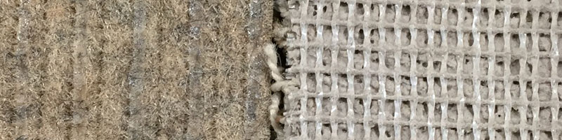 woven -vs- non-woven carpet
